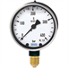 Bourdon tube pressure gauge, copper alloy
